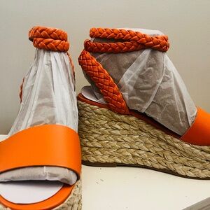 Brand new wedge sandal